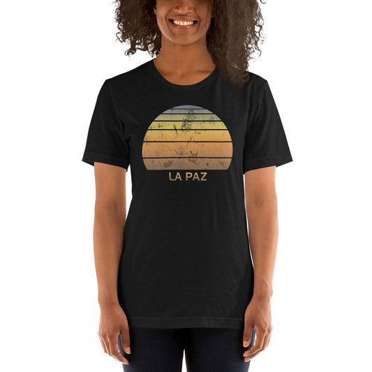 Retro La Paz Mexico Mexican Beach Vacation Souvenir Unisex T-Shirt