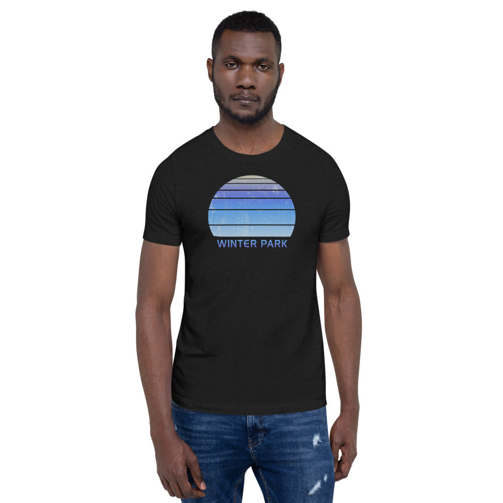 Retro Winter Park Colorado Ski Skiing Fan Unisex T-Shirt