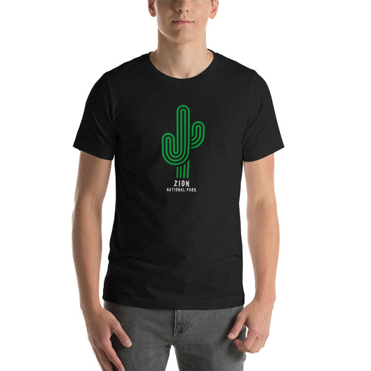 Zion National Park Utah Graphic Print Unisex T-Shirt