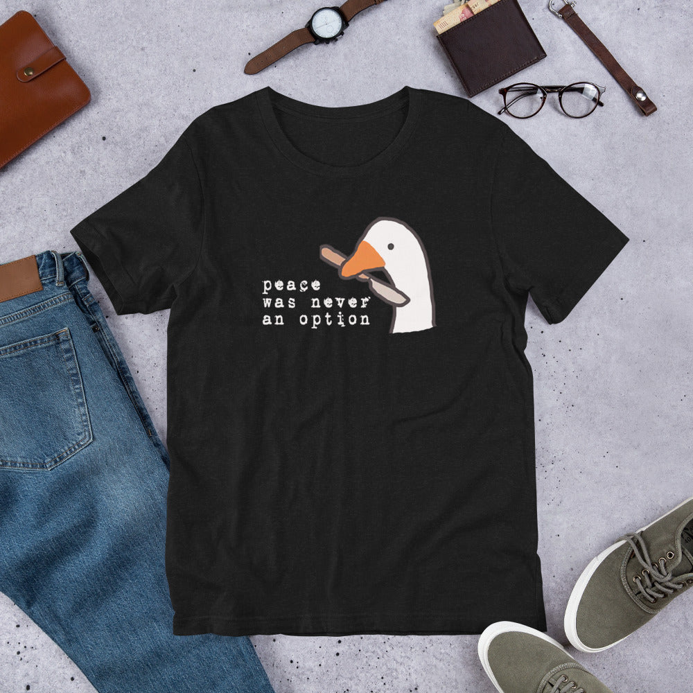 Untitled Goose Funny Slogan Video Game Gamer Fans Unisex T-Shirt