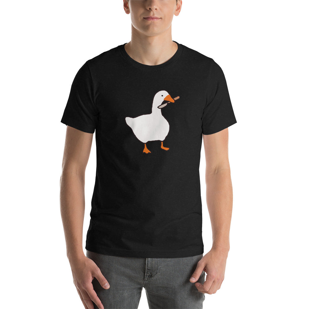 Untitled Goose Gamer Video Game Fan Funny Unisex T-Shirt