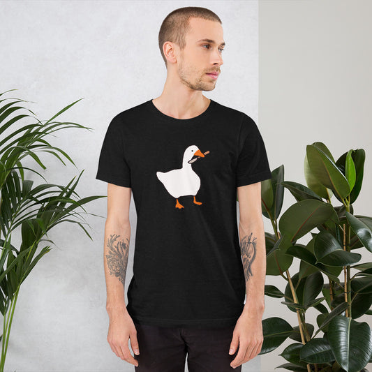 Untitled Goose Gamer Video Game Fan Funny Unisex T-Shirt