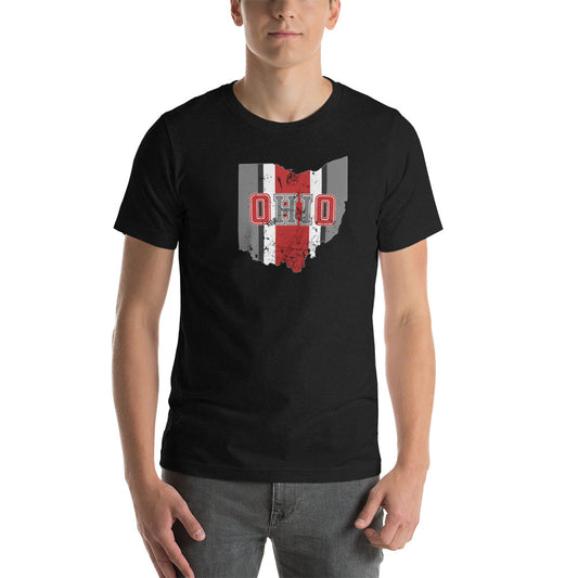 Retro State Of Ohio Cool Native Fan Unisex T-Shirt