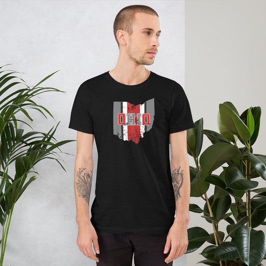Retro State Of Ohio Cool Native Fan Unisex T-Shirt