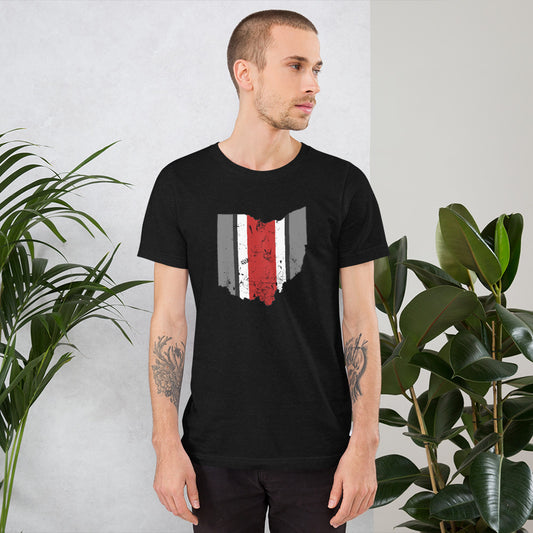 Retro State Of Ohio Cool Fan Unisex T-Shirt