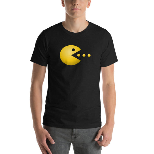 Retro Old School Video Game Fan Arcade Pac Man Gamer Unisex T-Shirt