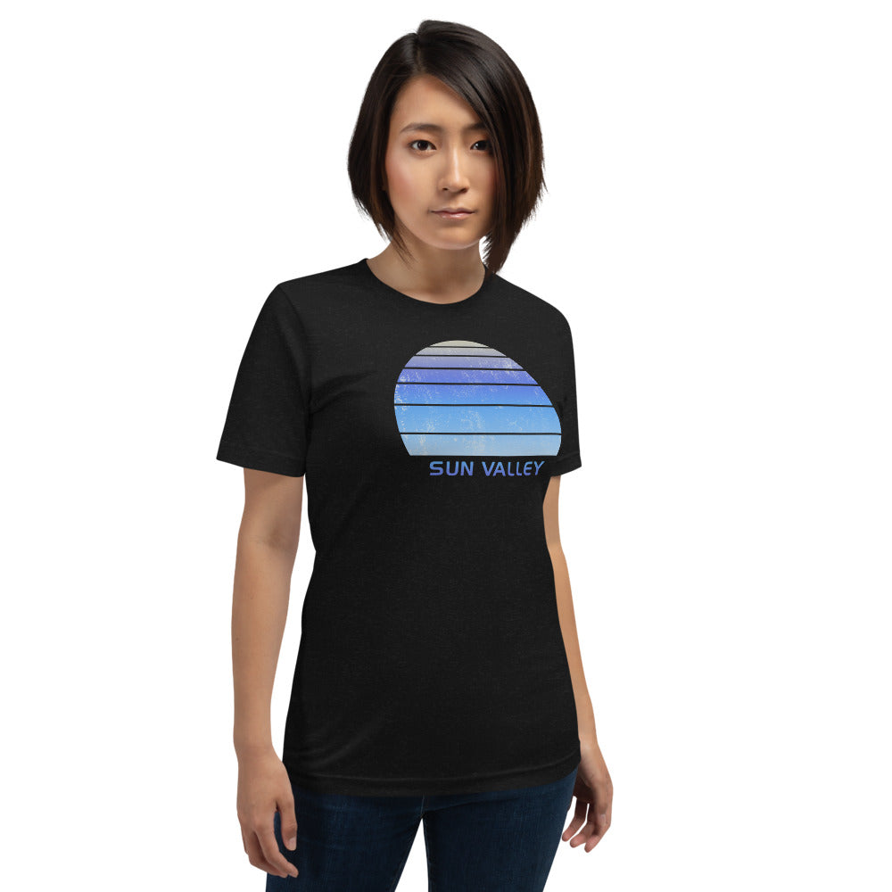 Retro Sun Valley Idaho Ski Skiing Fan Unisex T-Shirt