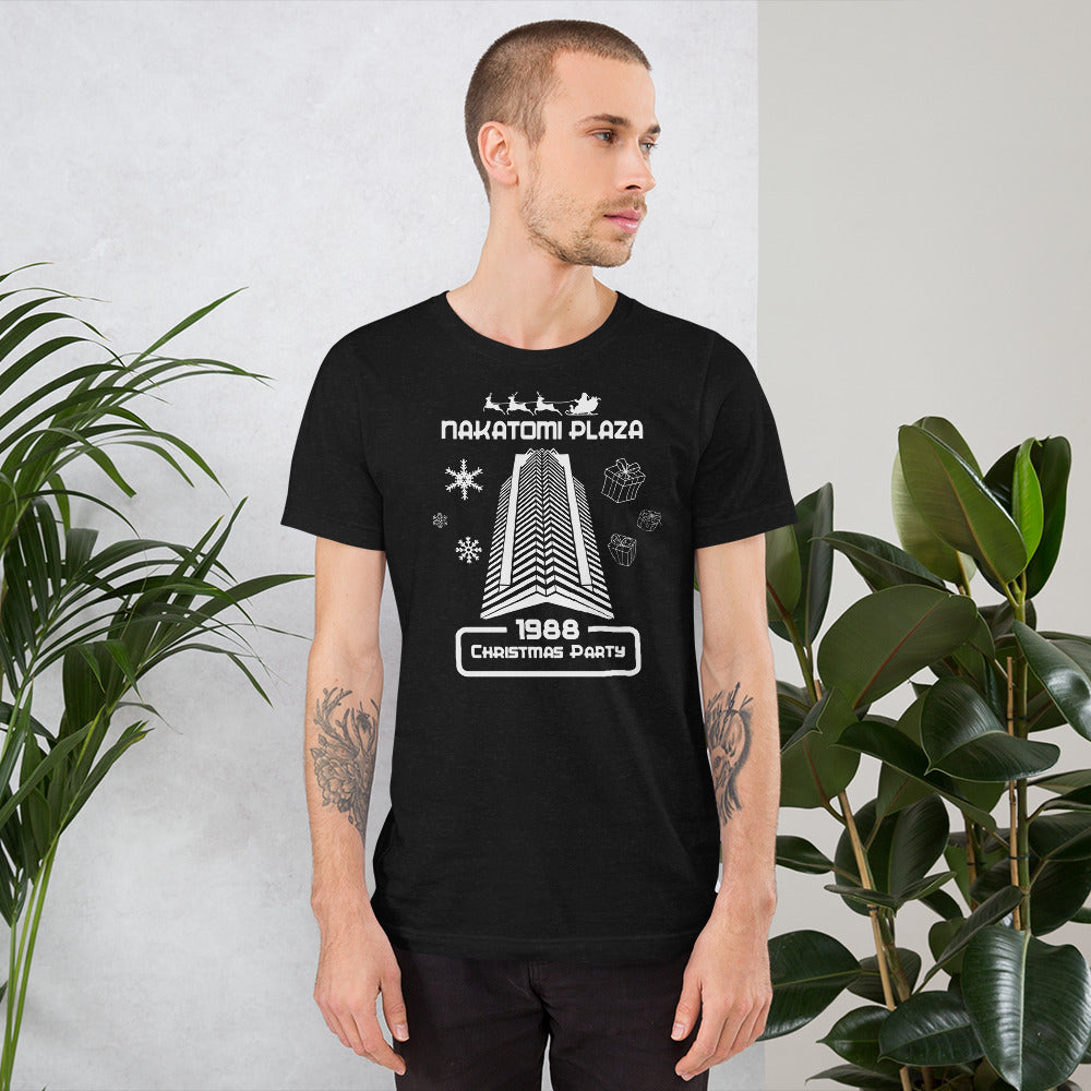 Funny Nakatomi Plaza Christmas Party Joke Parody Unisex T-Shirt