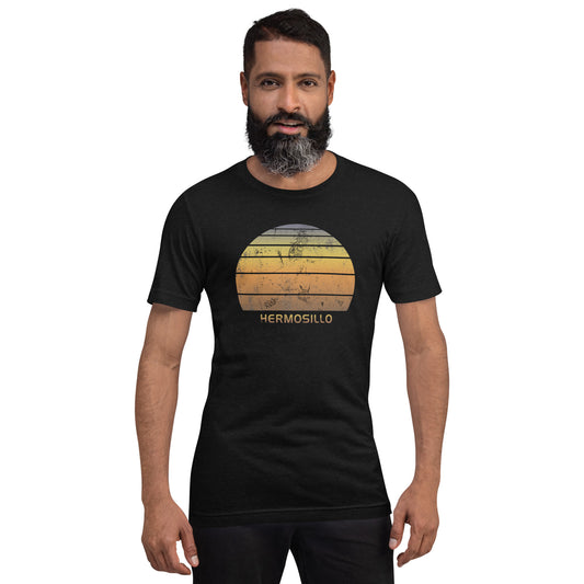Retro Hermosillo Mexico Unisex T-Shirt