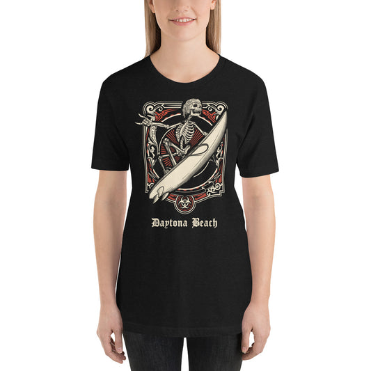 Cool Daytona Beach Florida Surfing Fan Surfer Unisex T-Shirt