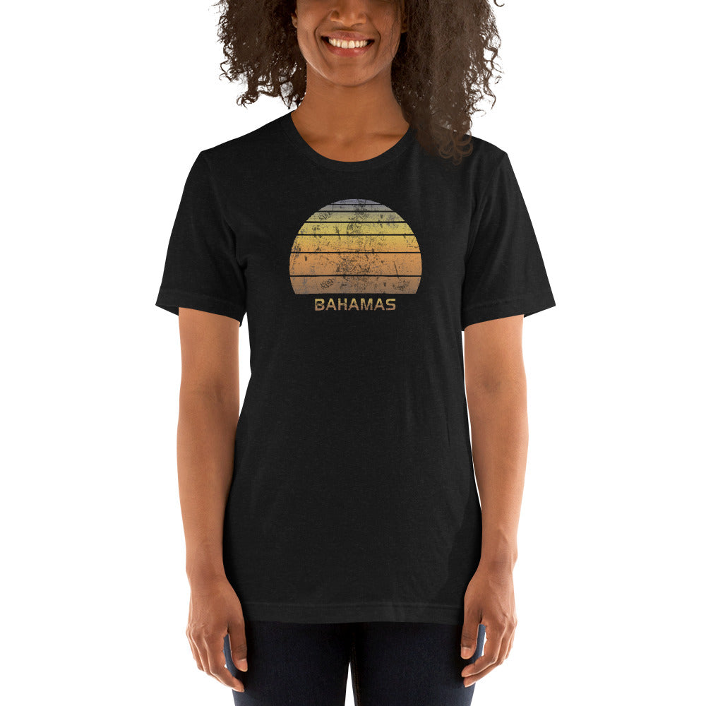 Retro Bahamas  Beach Vacation Souvenir Unisex T-Shirt