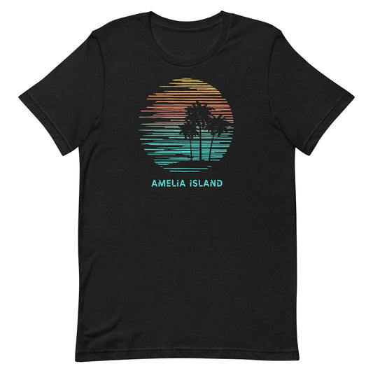 Amelia Island Florida Souvenir Vacation Artistic Unisex T-Shirt