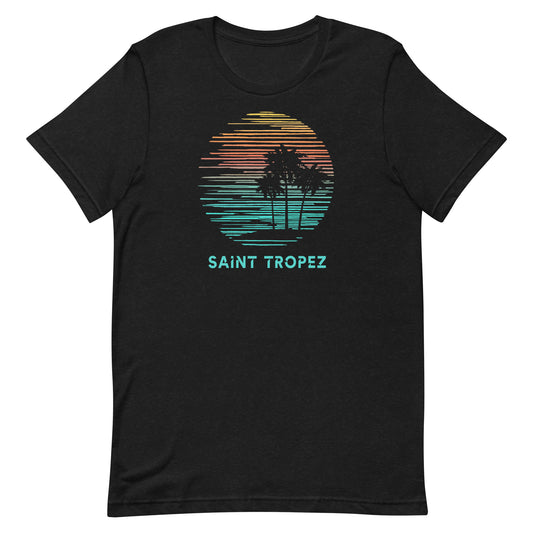 Saint Tropez Souvenir Vacation Artistic Unisex T-Shirt