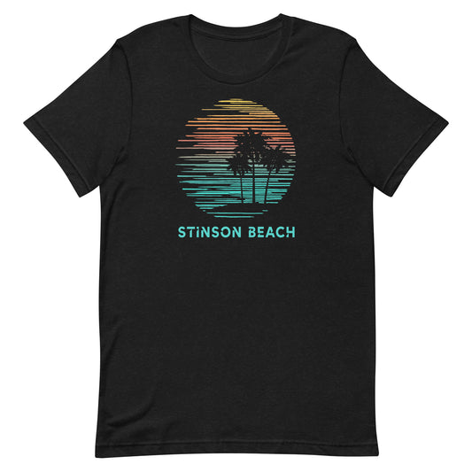 Stinson Beach California Souvenir Vacation Artistic Unisex