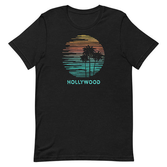Hollywood California Souvenir Vacation Artistic Unisex T-Shirt