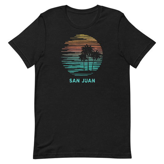San Juan Puerto Rico Souvenir Vacation Artistic Unisex T-Shirt