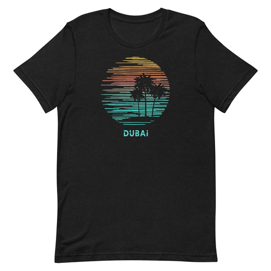 Dubai United Arab Emirates UAE Souvenir Vacation Artistic Unisex T-Shirt