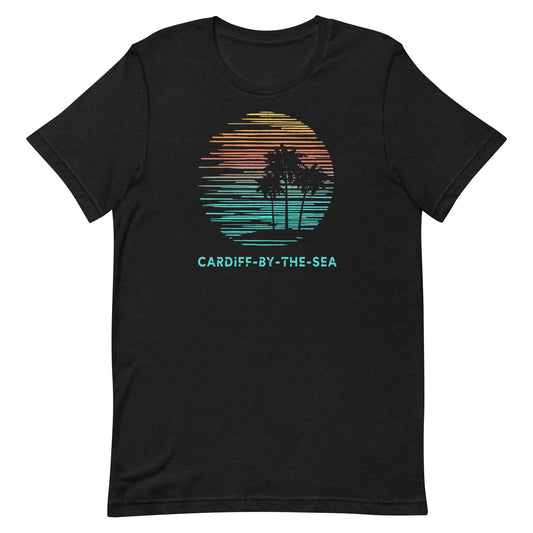 Cardiff By The Sea California Souvenir Vacation Artistic Unisex T-Shirt