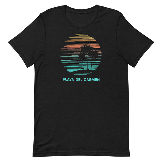 Playa Del Carmen Mexico Souvenir Vacation Artistic Unisex T-Shirt