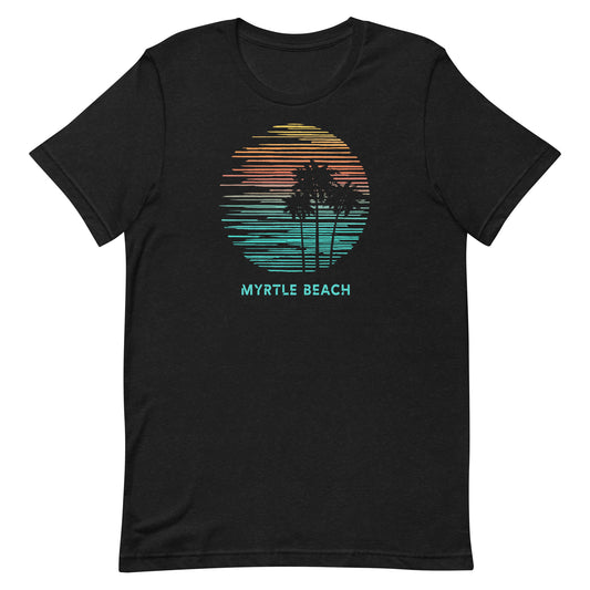 Myrtle Beach South Carolina Souvenir Vacation Artistic Unisex T-Shirt