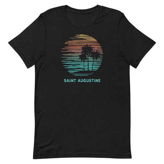 Saint Augustine Florida Souvenir Vacation Artistic Unisex T-Shirt