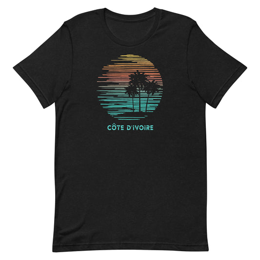 Cote D'Ivoire Ivory Coast Africa Souvenir Vacation Artistic Unisex T-Shirt