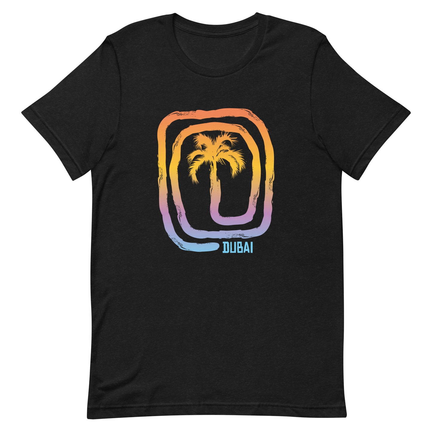 Cool Dubai UAE Palm Tree Souvenir Vacation Unisex T-Shirt