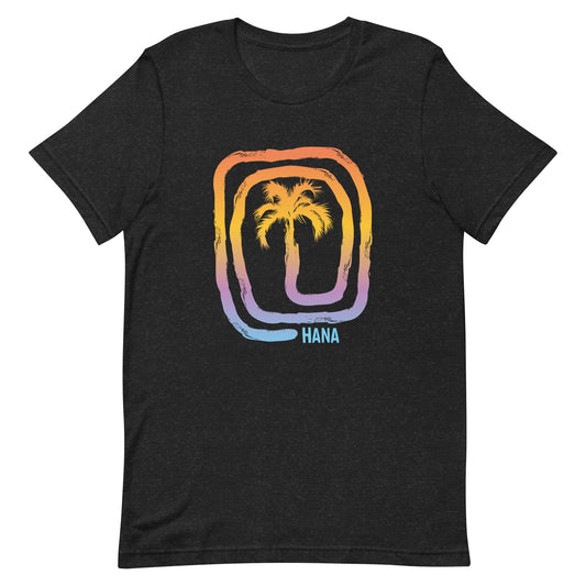 Cool Hana Maui Hawaii Palm Tree Souvenir Vacation Unisex T-Shirt
