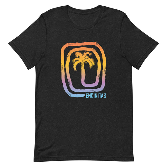 Cool Encinitas California Palm Tree Souvenir Vacation Unisex T-Shirt
