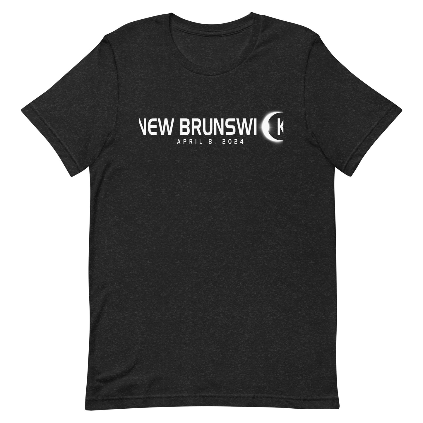 New Brunswick Canada Eclipse Souvenir April 8th 2024 Unisex  T-Shirt