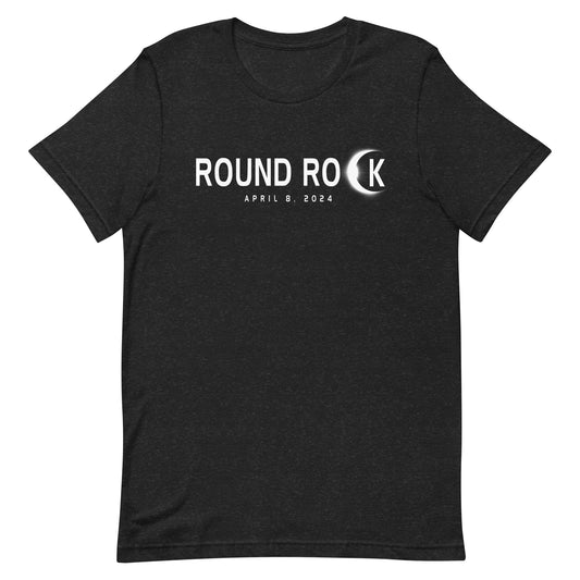 Round Rock Texas Eclipse Souvenir April 8th 2024 Unisex T-Shirt