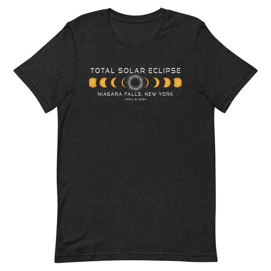 Niagara Falls New York Solar Eclipse 2024 April 8 Souvenir Unisex T-Shirt