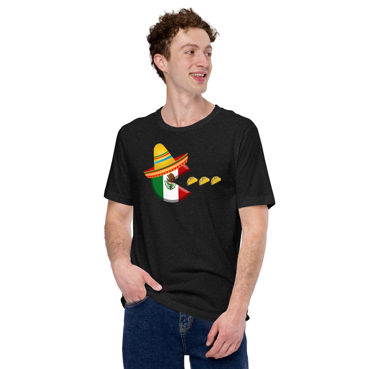 Funny Cinco De Mayo Taco Fan Unisex T-Shirt