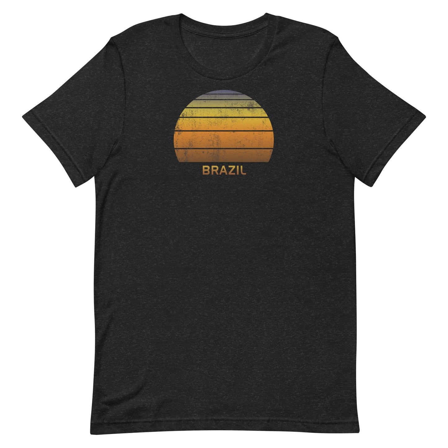 Retro Brazil Vacation Souvenir Sunset Unisex T-Shirt