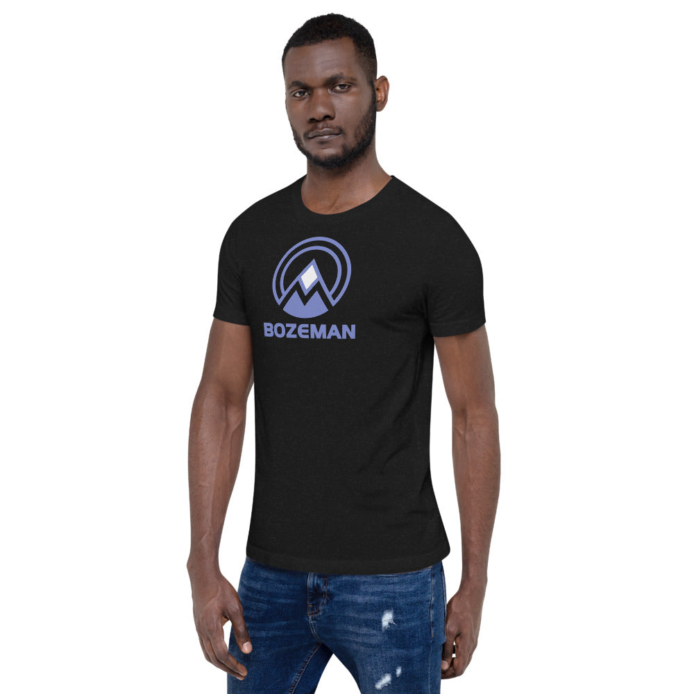 Bozeman Montana Skiing Snowboarding Fan Unisex T-Shirt