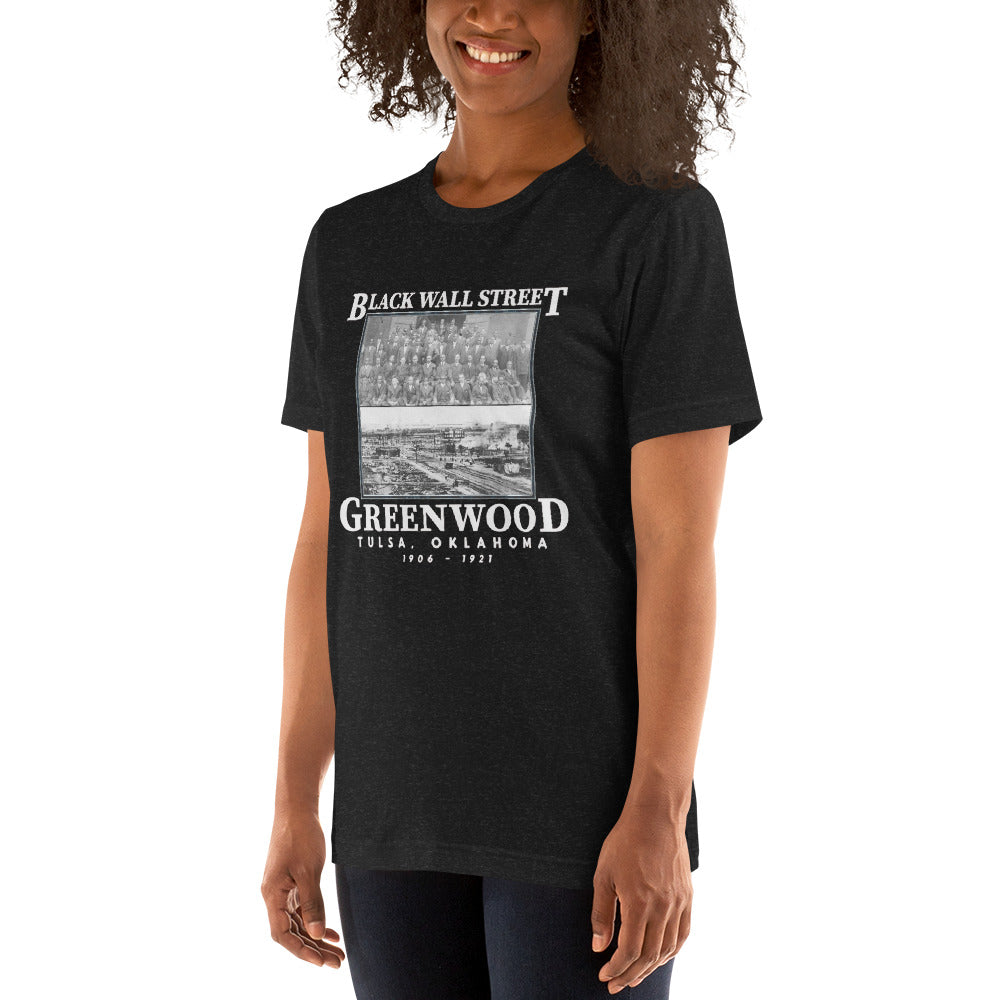 Black Wall Street Tulsa Massacre African American History Unisex T-Shirt