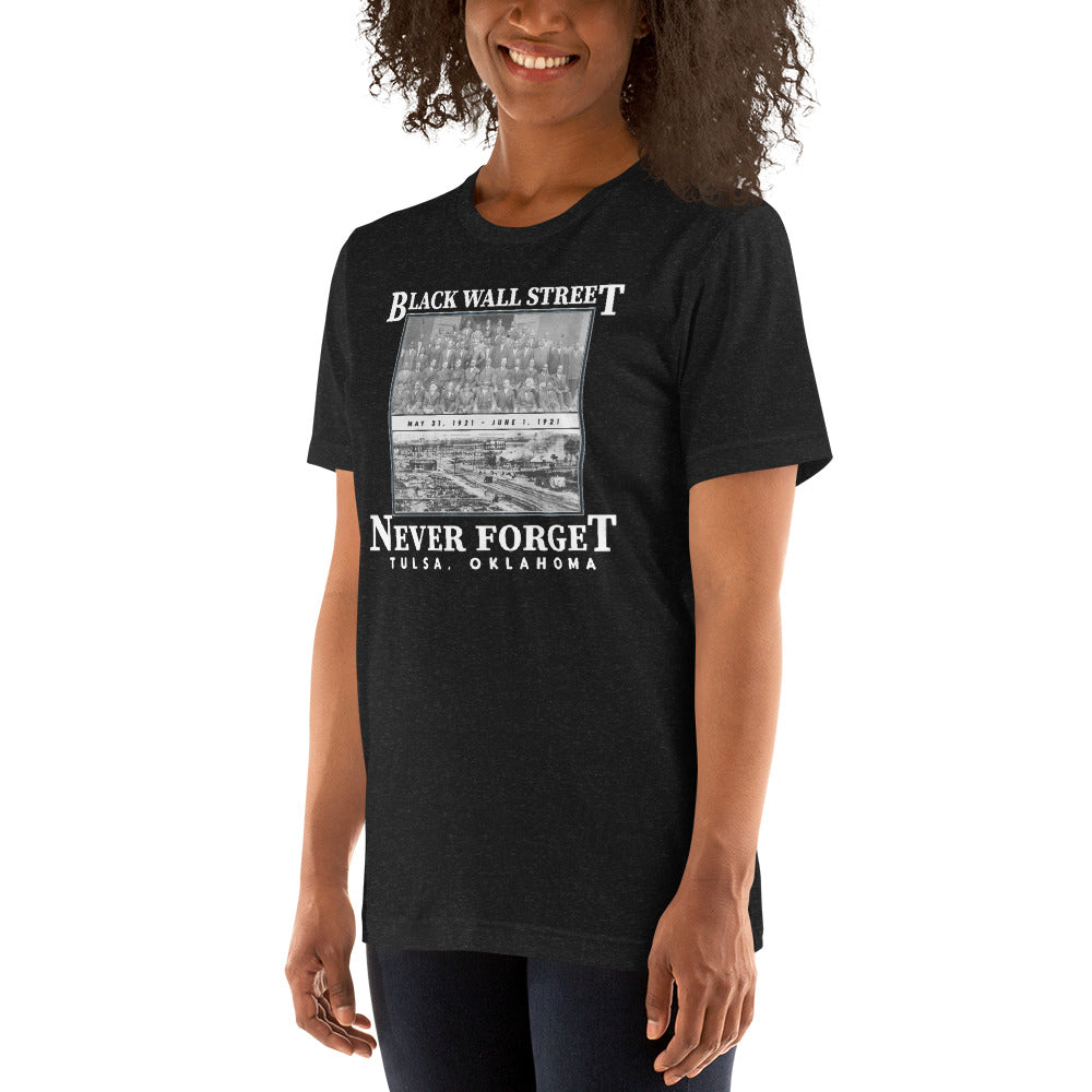 Black Wall Street African American History Tulsa Massacre Unisex T-Shirt