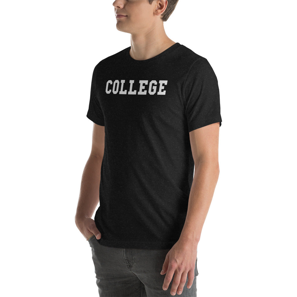 College Text House Animal Movie Funny Unisex T-Shirt