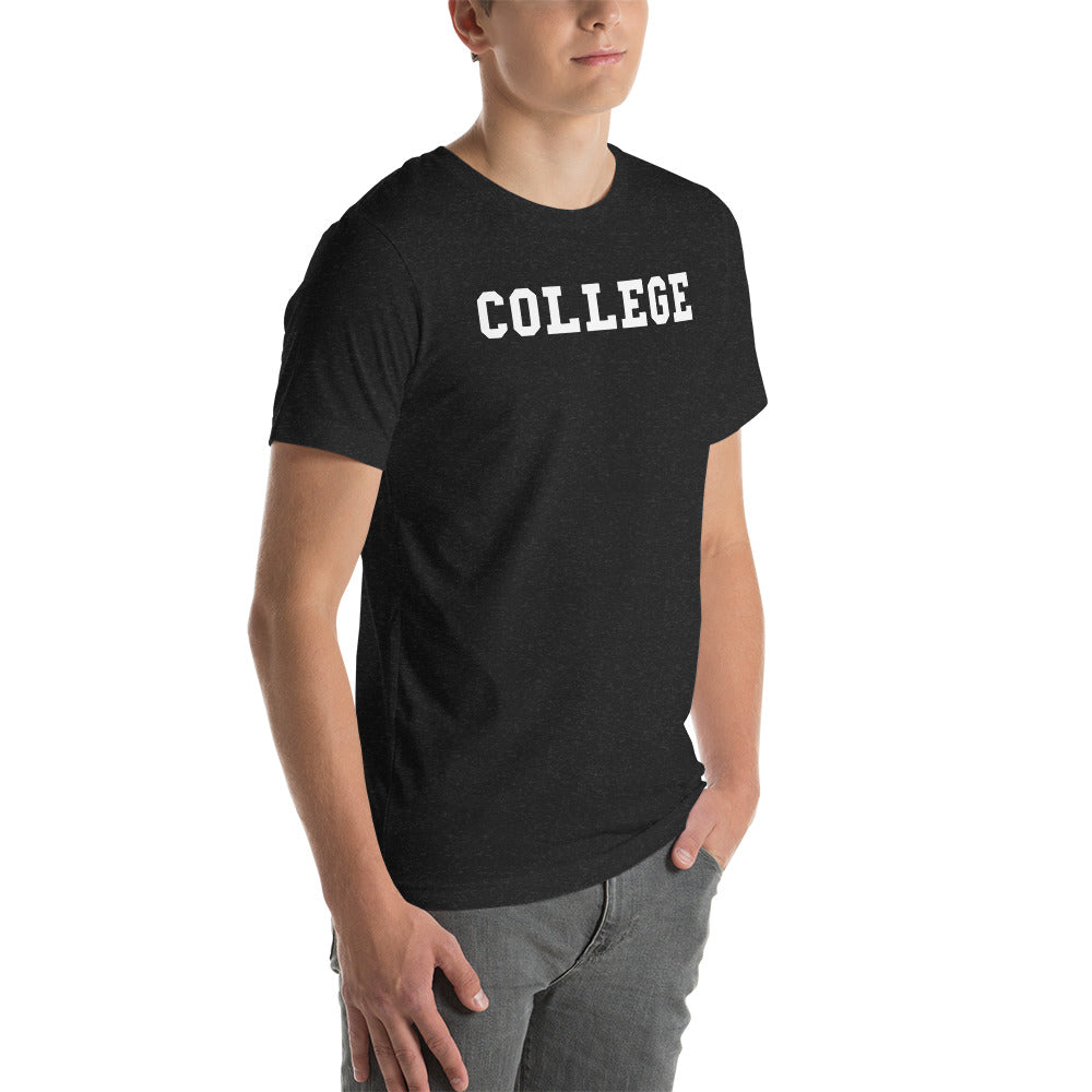 College Text House Animal Movie Funny Unisex T-Shirt