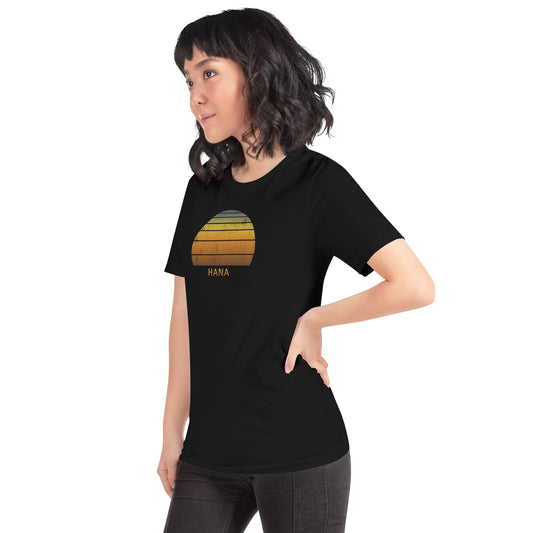 Retro Hana Maui Hawaii Sunset Unisex T-Shirt