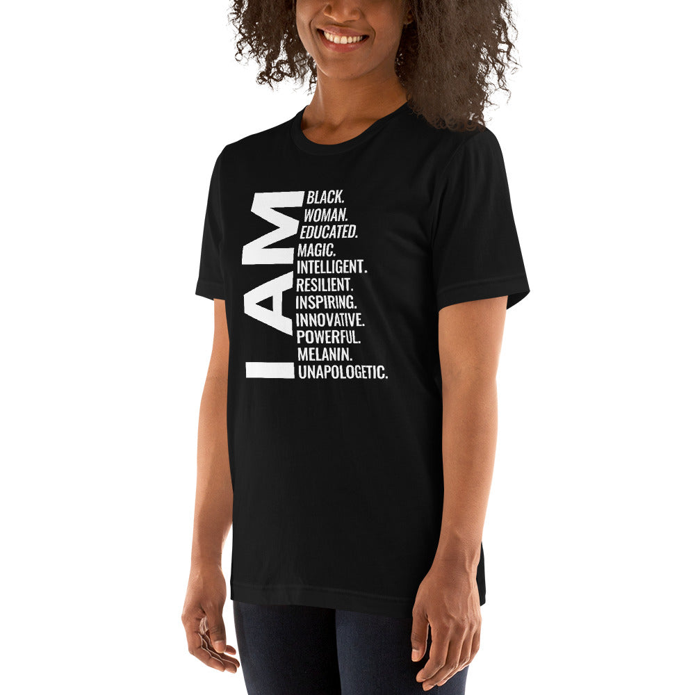 Black Women African American Pride Quote Unisex T-Shirt