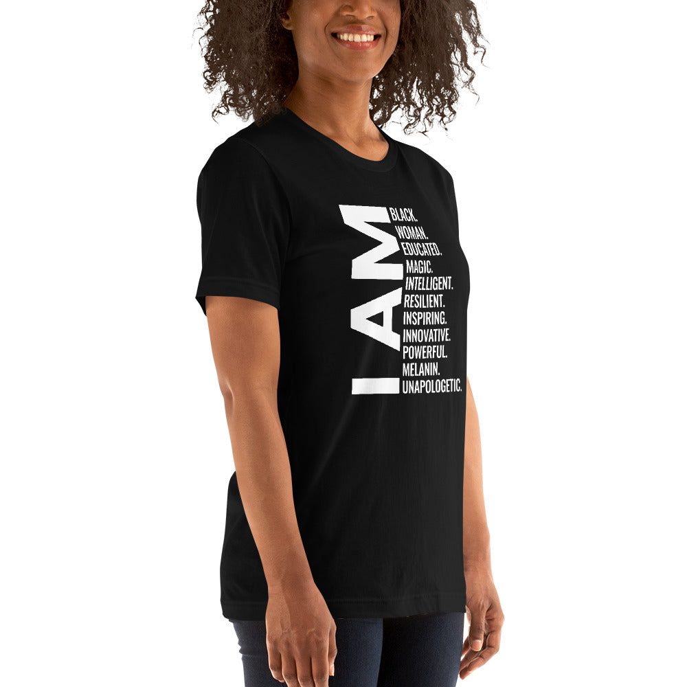 Black Women African American Pride Quote Unisex T-Shirt