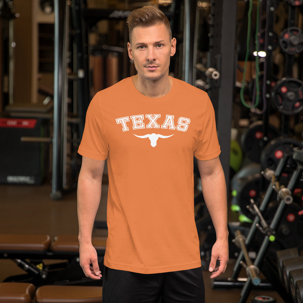 State Of Texas Fan Long Horn College Football Unisex T-Shirt