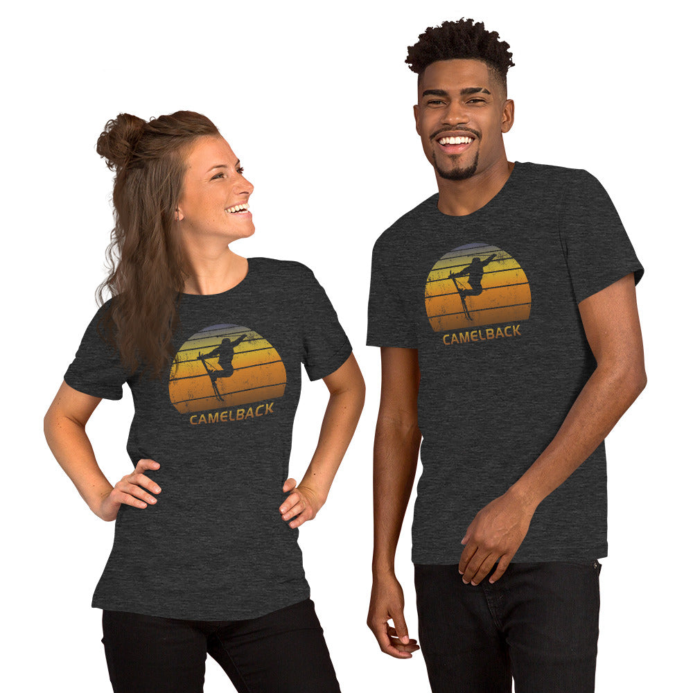 Funny Ski Camelback Arizona Skiing Joke Unisex T-Shirt