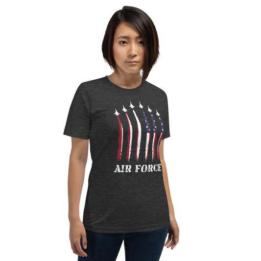 U.S. Air Force Military Service Active Retired Veteran Appreciation Unisex T-Shirt