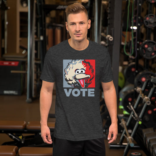 Pro Vaccination Funny Bird COVID Joke Democrat Politics Unisex T-Shirt