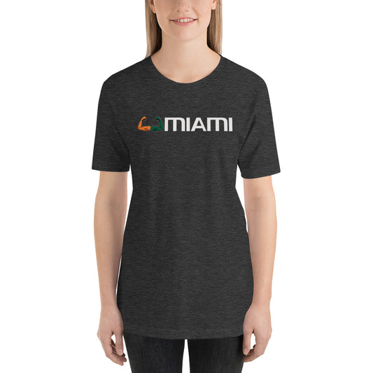 Miami 305 Area Code Native College Football Fan Unisex T-Shirt