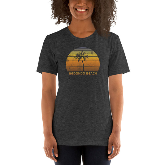 Vintage Redondo Beach California Sunset Unisex T-Shirt