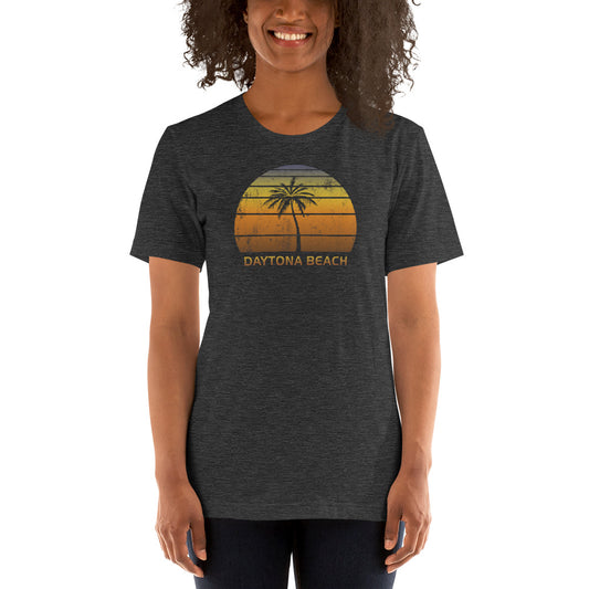 Vintage Daytona Beach Florida Sunset Unisex T-Shirt