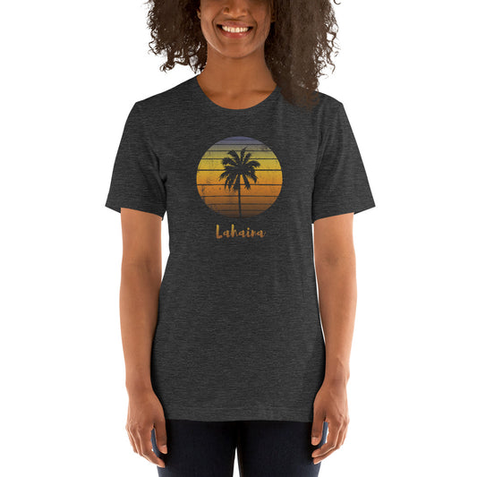 Vintage Lahaina Maui Hawaii Unisex T-Shirt Hawaiian Beach Vacation Souvenir